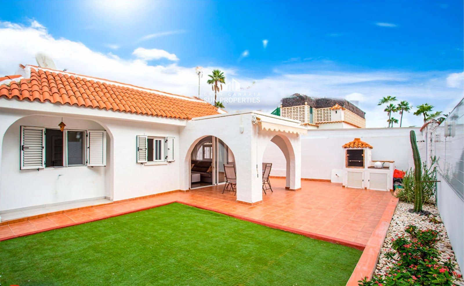 3 sovrum Bungalow att hyra i San Bartolome de Tirajana med pool - 1 650 € (Ref: 8693132)