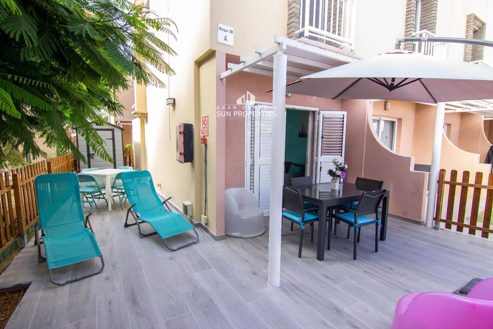 1 soverom Bungalow til leie i Campo Internacional med svømmebasseng - € 1 100 (Ref: 9143790)