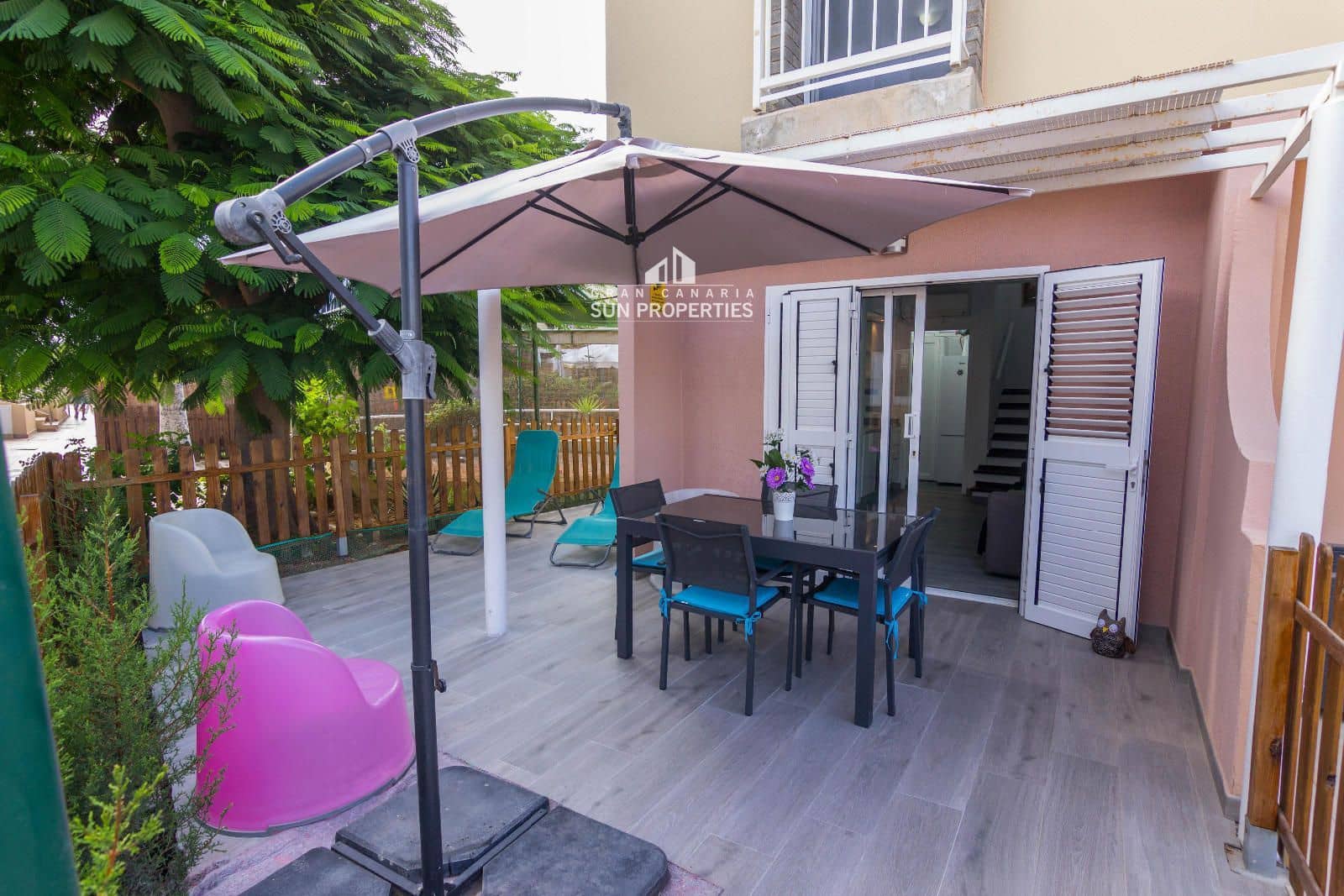 1 soverom Bungalow til leie i Campo Internacional med svømmebasseng - € 1 100 (Ref: 9143790)