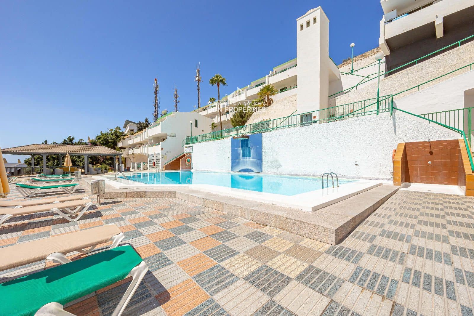 1 sovrum Lägenhet att hyra i Puerto Rico med pool - 1 100 € (Ref: 9231358)