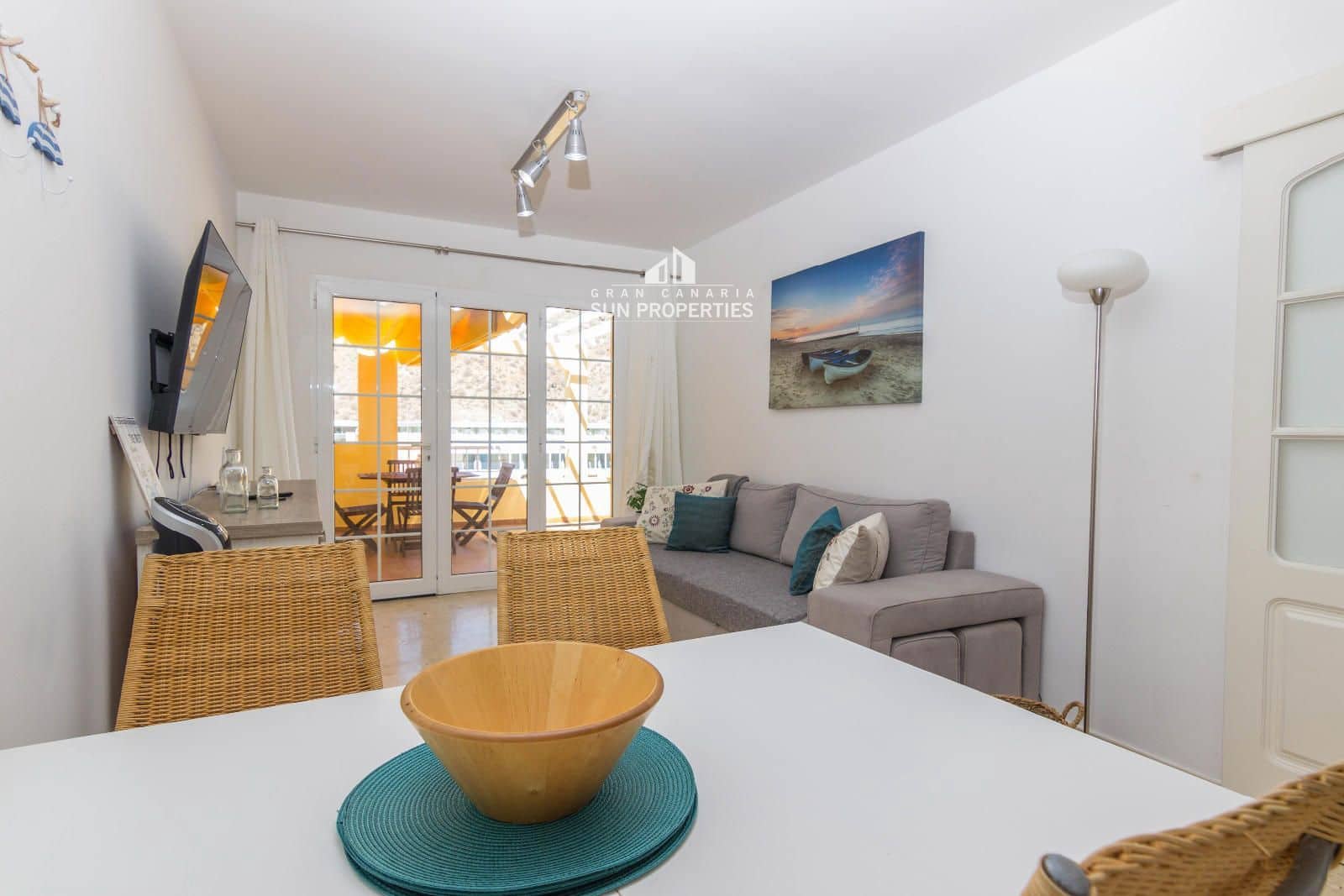 1 slaapkamer Flat te huur in Mogan met zwembad - € 1.150 (Ref: 9895673)