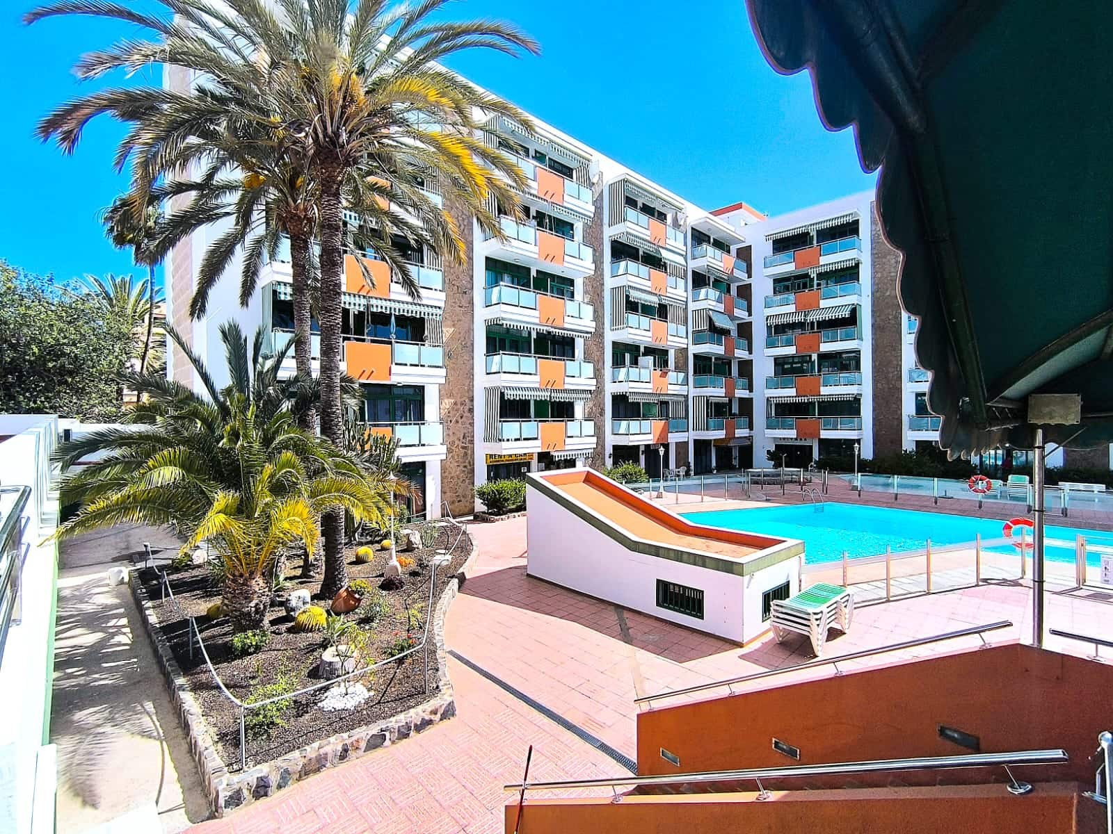1 Zimmer Apartment zu vermieten in Playa del Ingles mit Pool Garage - 1.200 € (Ref: 9805448)