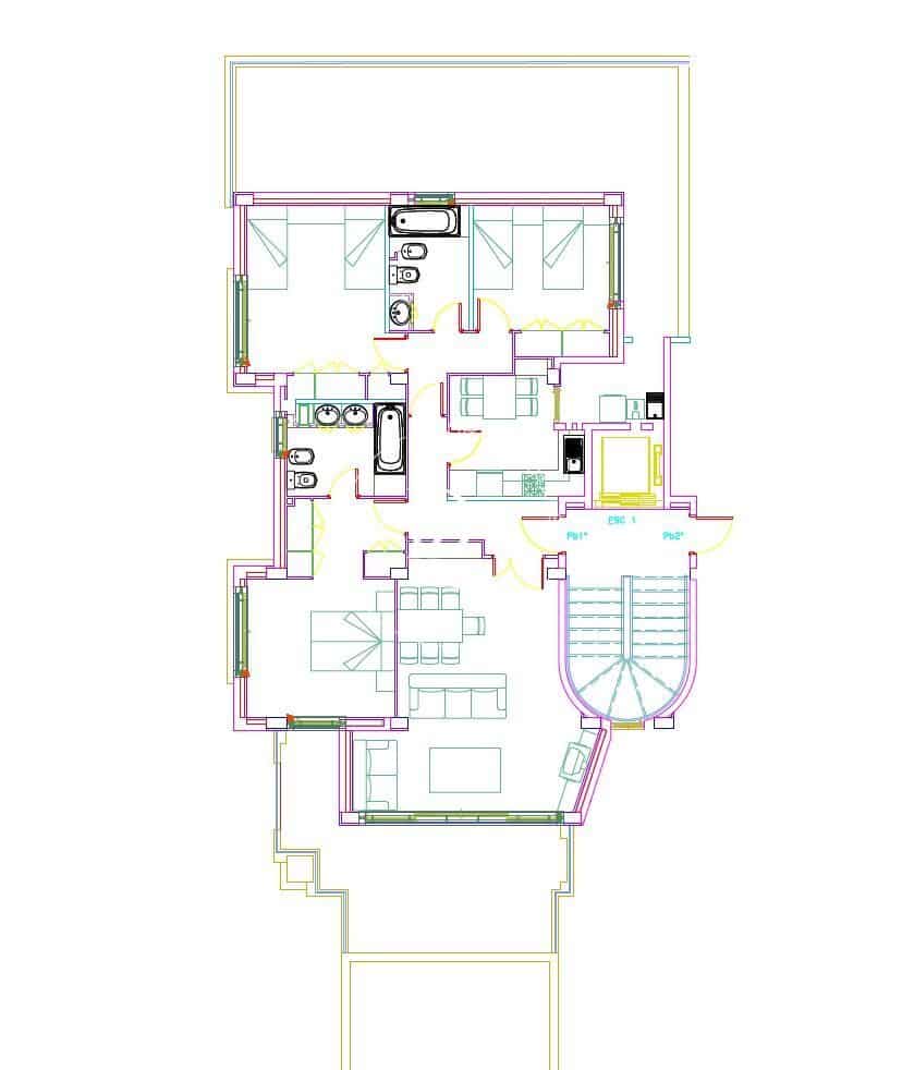 3 quarto Apartamento para venda em Sitges com piscina - 500 000 € (Ref: 10109644)