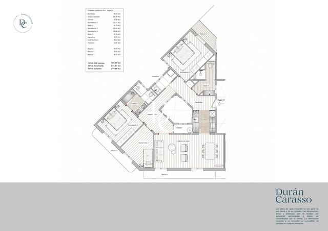 3 slaapkamer Appartement te koop in L'Antiga Esquerra de L'Eixample, Barcelona stad - € 1.295.000 (Ref: 10124489)
