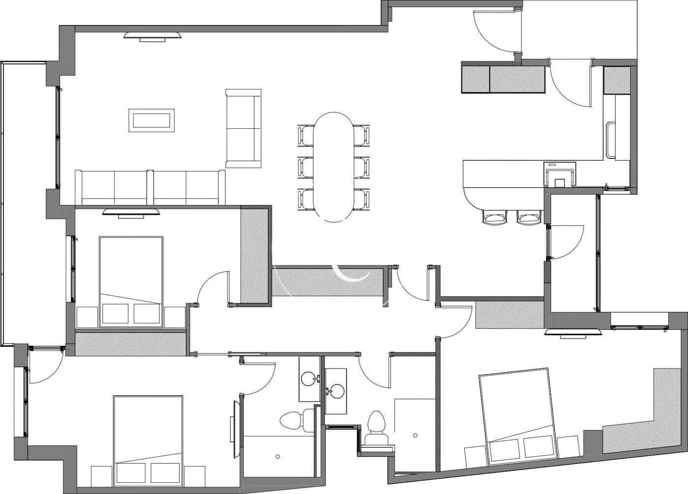 3 soverom Leilighet til salgs i Barcelona by med garasje - € 1 149 000 (Ref: 10136002)