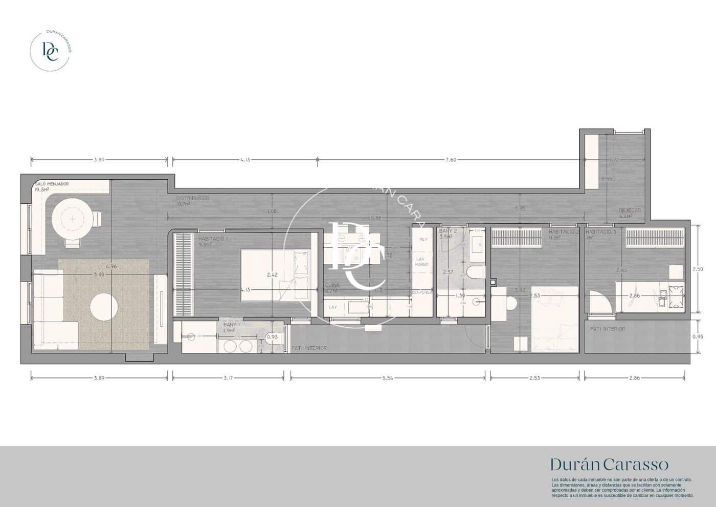 3 camera da letto Appartamento in vendita in Barcelona citta - 698.000 € (Rif: 10164973)