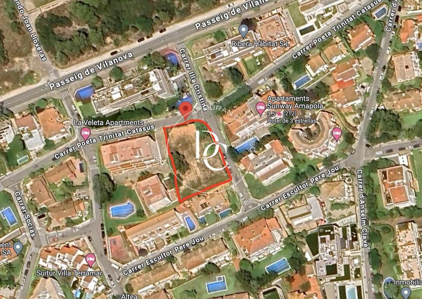 Byggegrund til salg i Sitges - € 2.250.000 (Ref: 8364329)