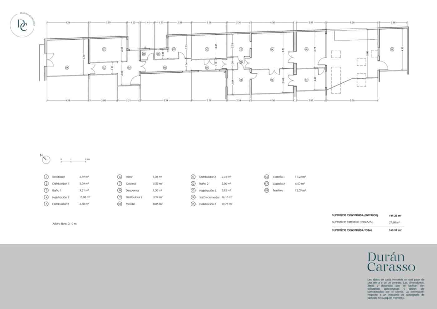 5 soverom Leilighet til salgs i Barcelona by - € 839 000 (Ref: 8463911)