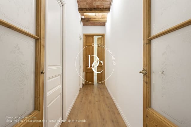 5 chambre Appartement à vendre à L'Antiga Esquerra de L'Eixample, Barcelone ville - 839 000 € (Ref: 8463911)