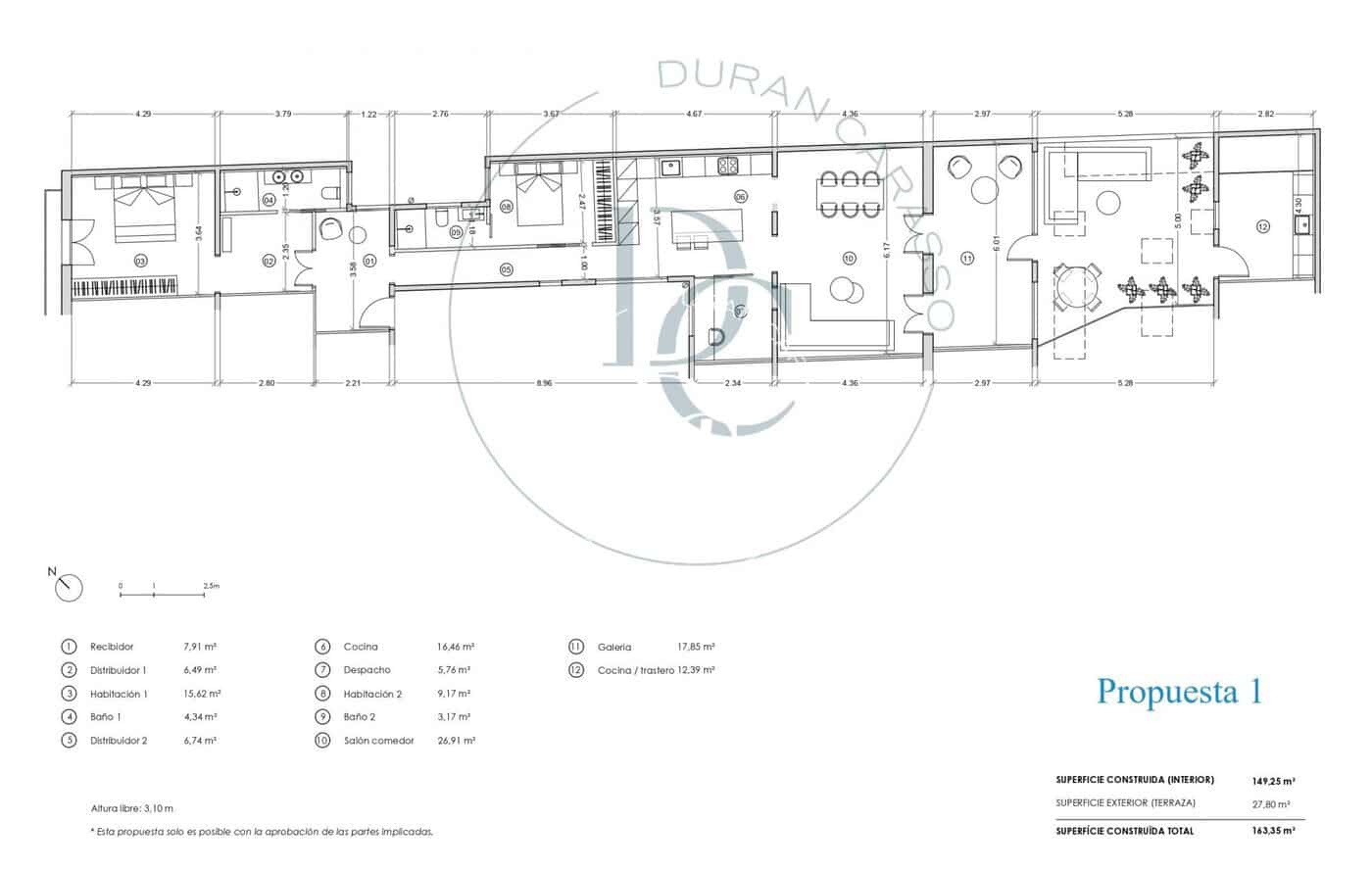 5 soverom Leilighet til salgs i Barcelona by - € 839 000 (Ref: 8463911)