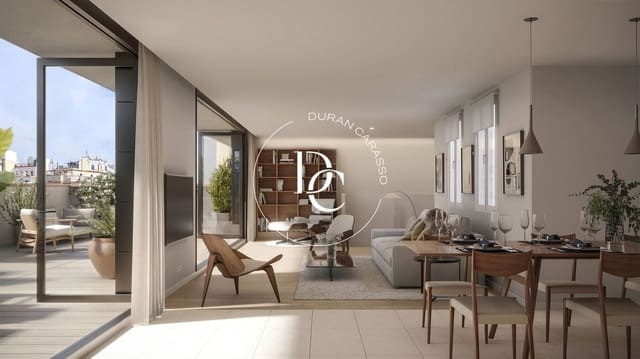 4 chambre Penthouse à vendre à La Dreta de L'Eixample, Barcelone ville - 4 300 000 € (Ref: 8511854)