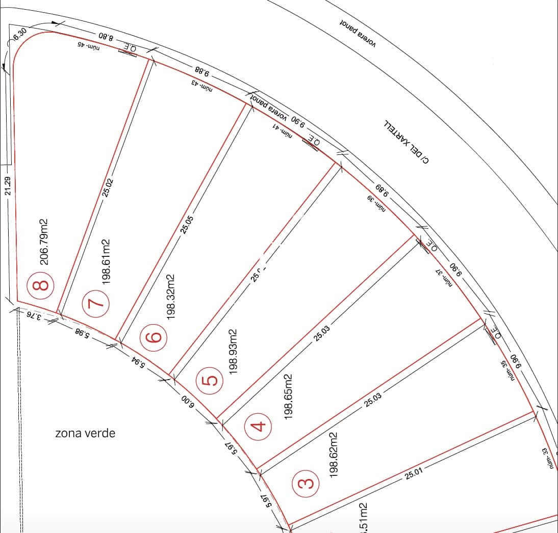 Terreno para Construção para venda em Vilanova i la Geltru - 250 000 € (Ref: 8551437)