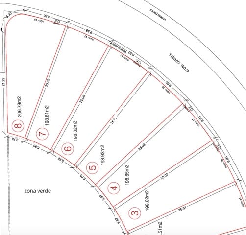 Tomt till salu i Vilanova i la Geltrú - 250 000 € (Ref: 8551437)