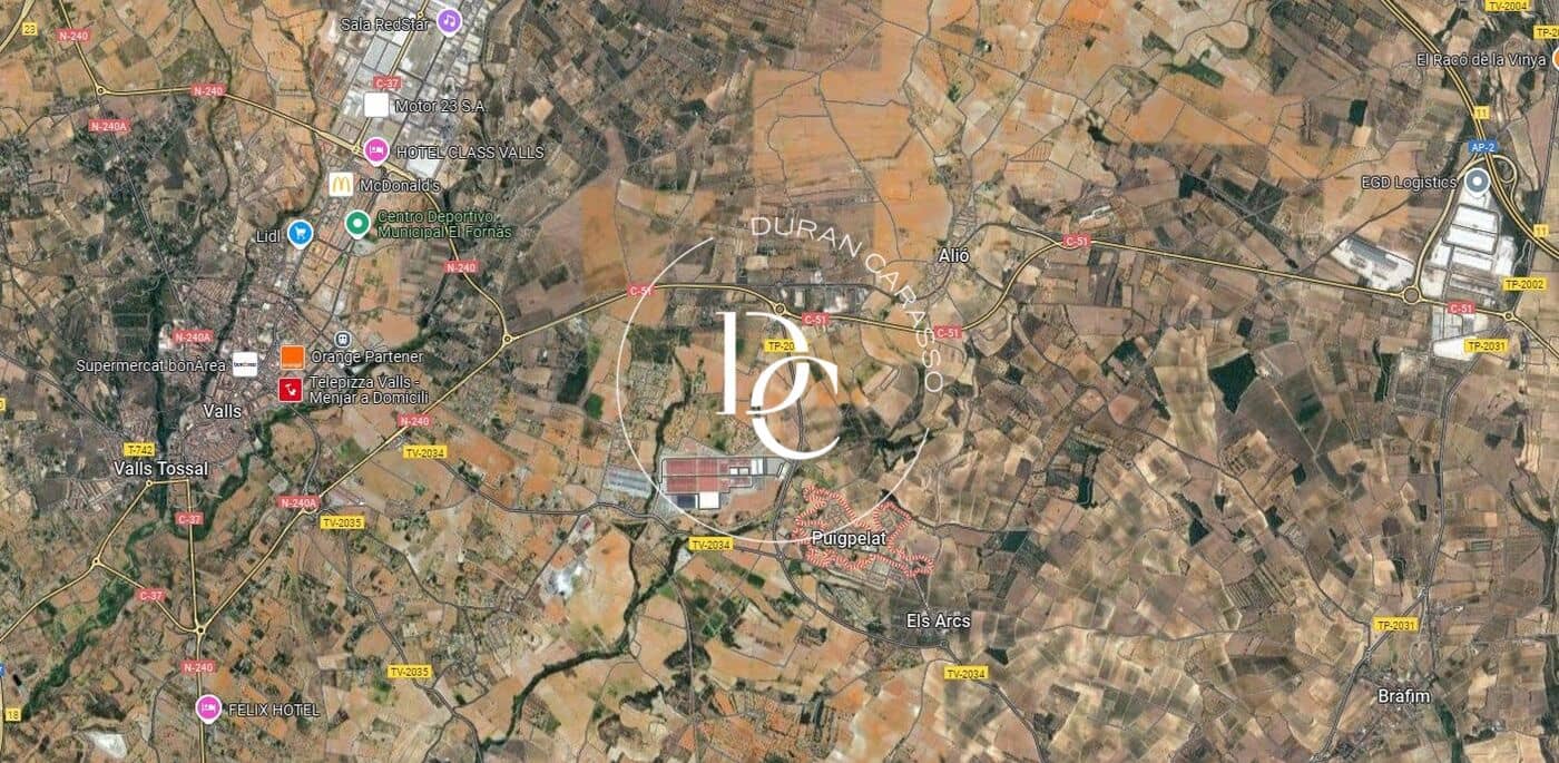 Building Plot for sale in Puigpelat - € 950,000 (Ref: 8561711)