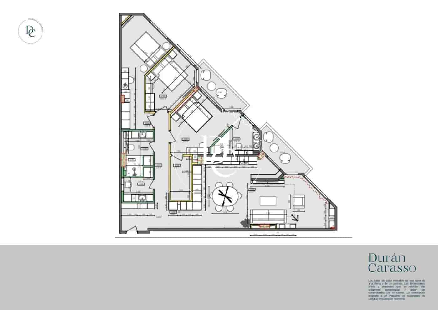 3 camera da letto Appartamento in vendita in Barcelona citta - 1.225.000 € (Rif: 8789452)