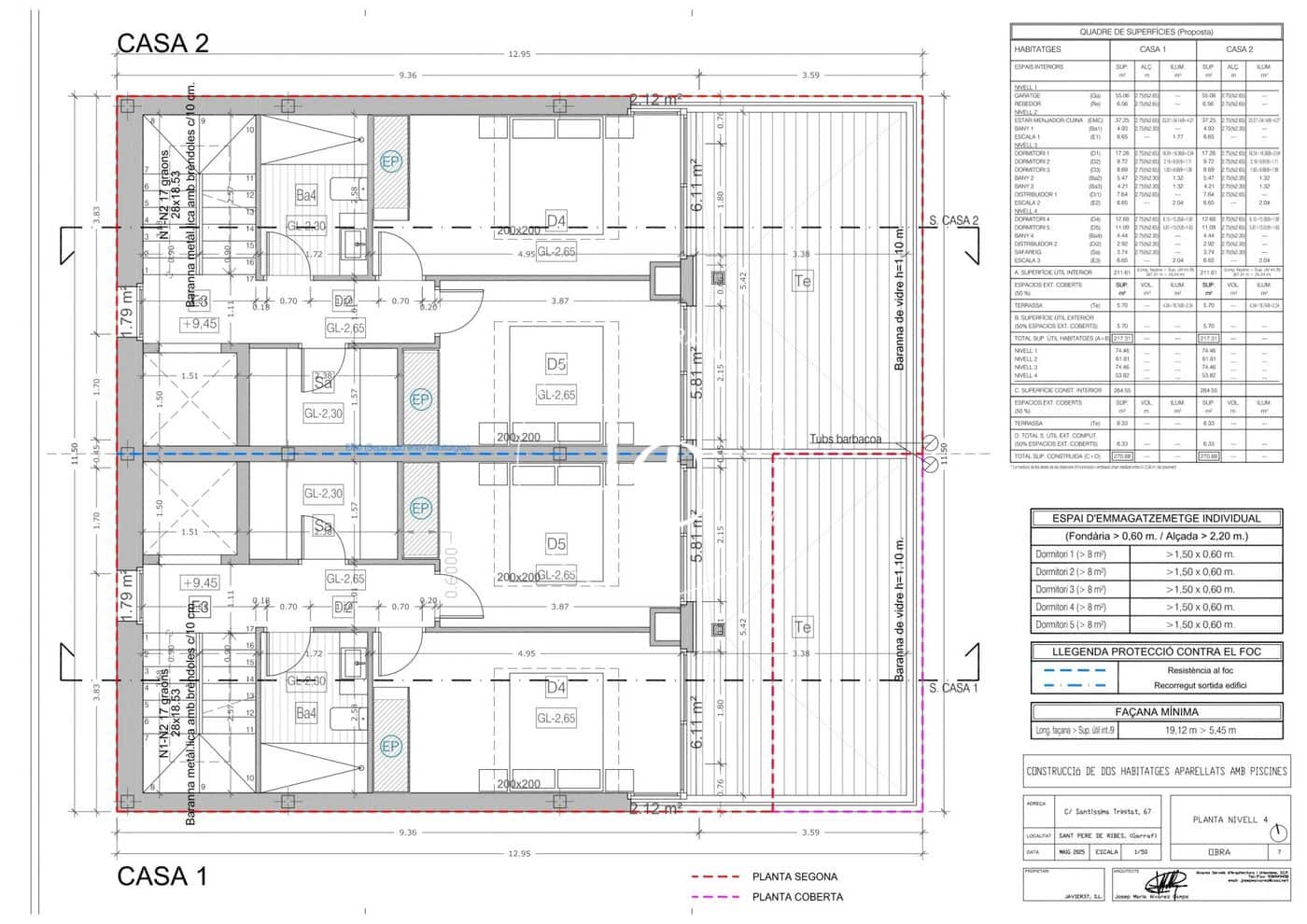 5 camera da letto Villa in vendita in Sant Pere de Ribes - 995.000 € (Rif: 8815751)
