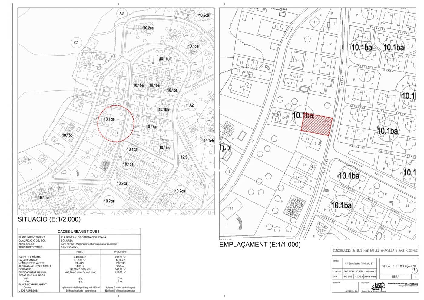 5 camera da letto Villa in vendita in Sant Pere de Ribes - 995.000 € (Rif: 8815751)