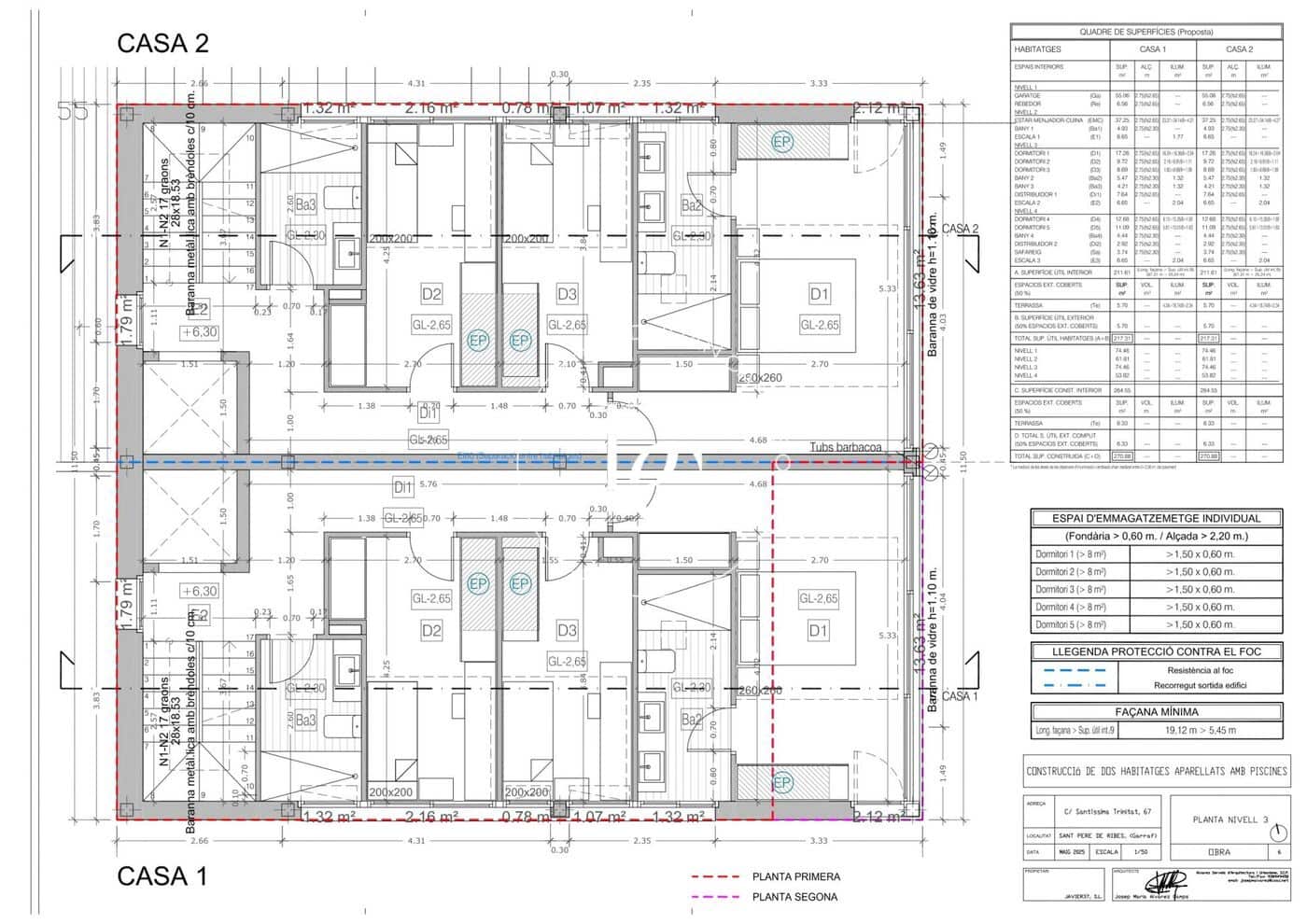 5 camera da letto Villa in vendita in Sant Pere de Ribes - 995.000 € (Rif: 8815751)