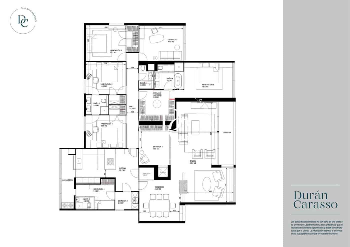 6 soveværelse Lejlighed til salg i Barcelona by - € 2.800.000 (Ref: 8938893)