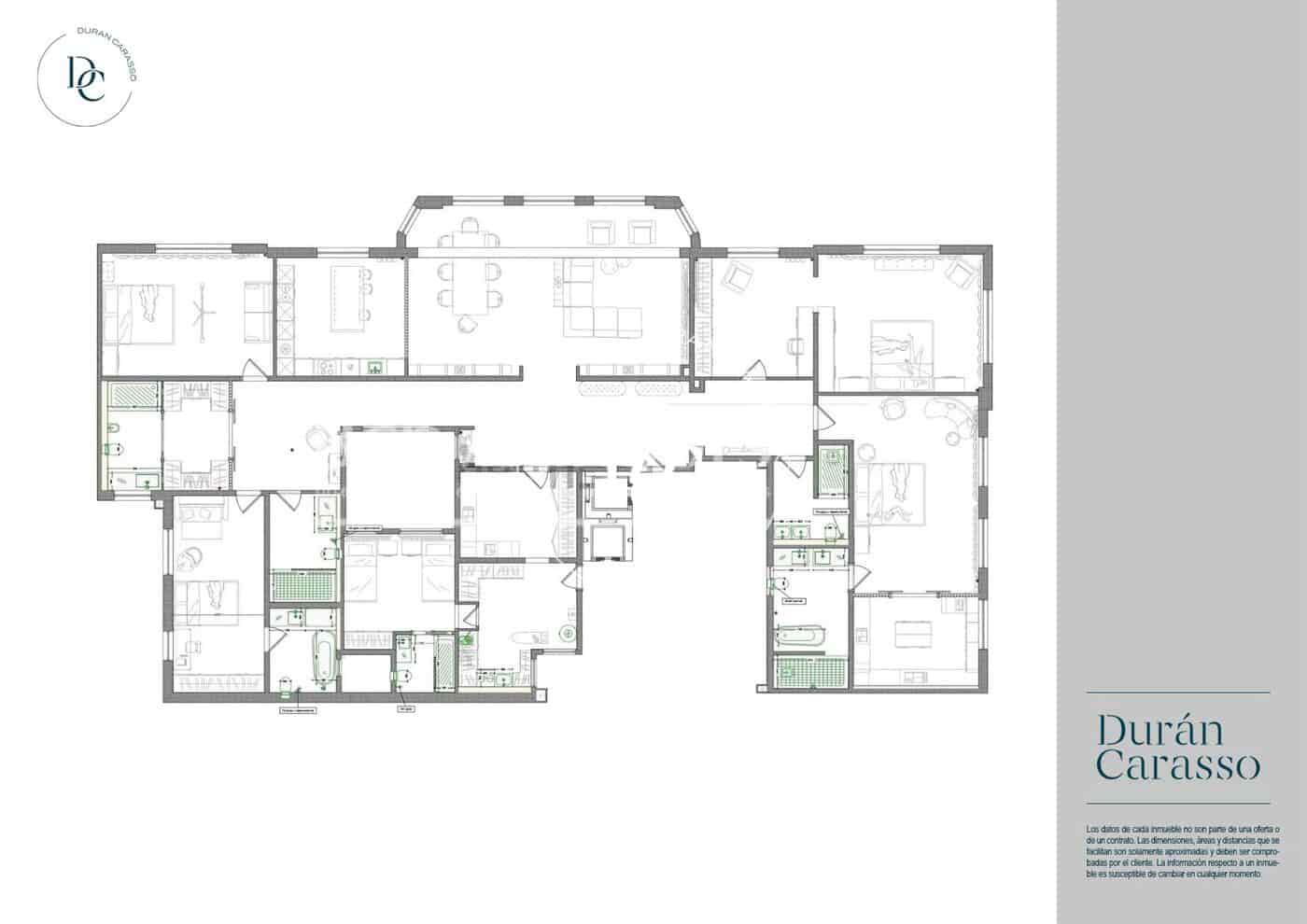 5 sovrum Lägenhet till salu i Barcelona stad - 4 000 000 € (Ref: 8938895)