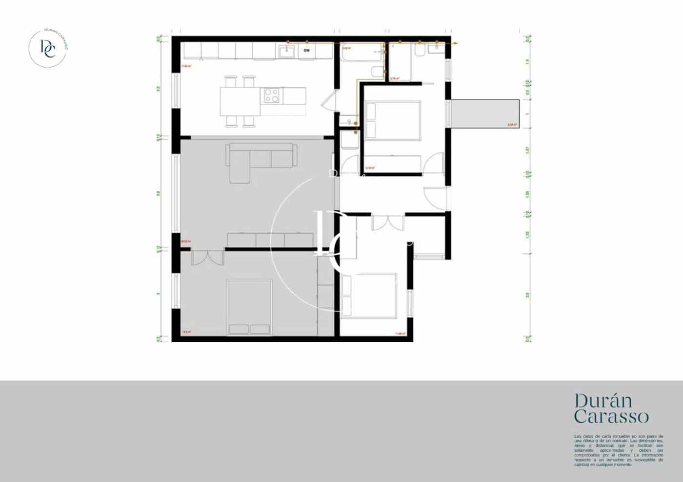 3 chambre Appartement à vendre à Barcelone ville - 1 250 000 € (Ref: 9032598)