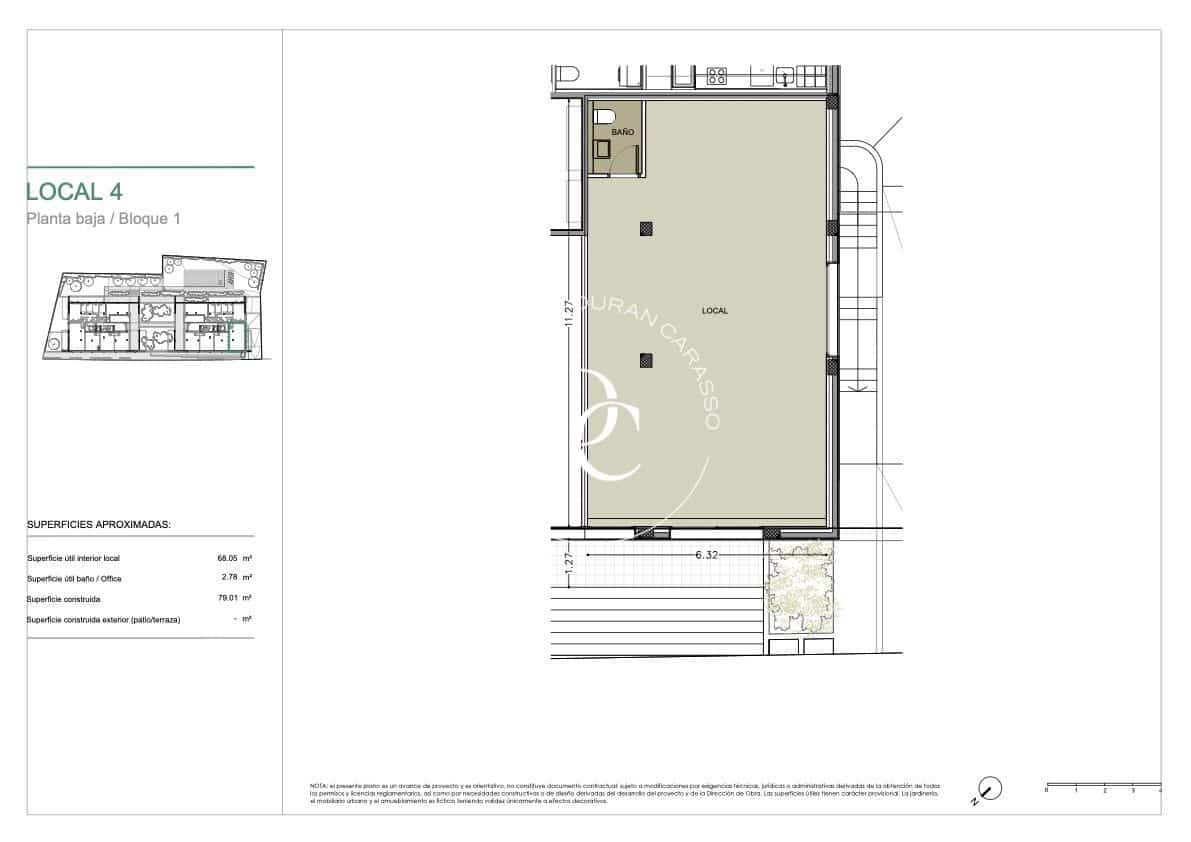 Kommersiell til leie i Sitges - € 1 198 (Ref: 9185606)
