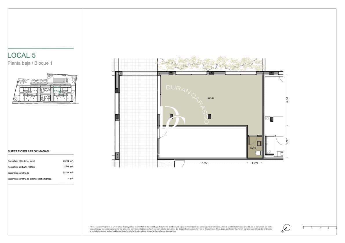 Kommersiell til leie i Sitges - € 1 198 (Ref: 9185606)