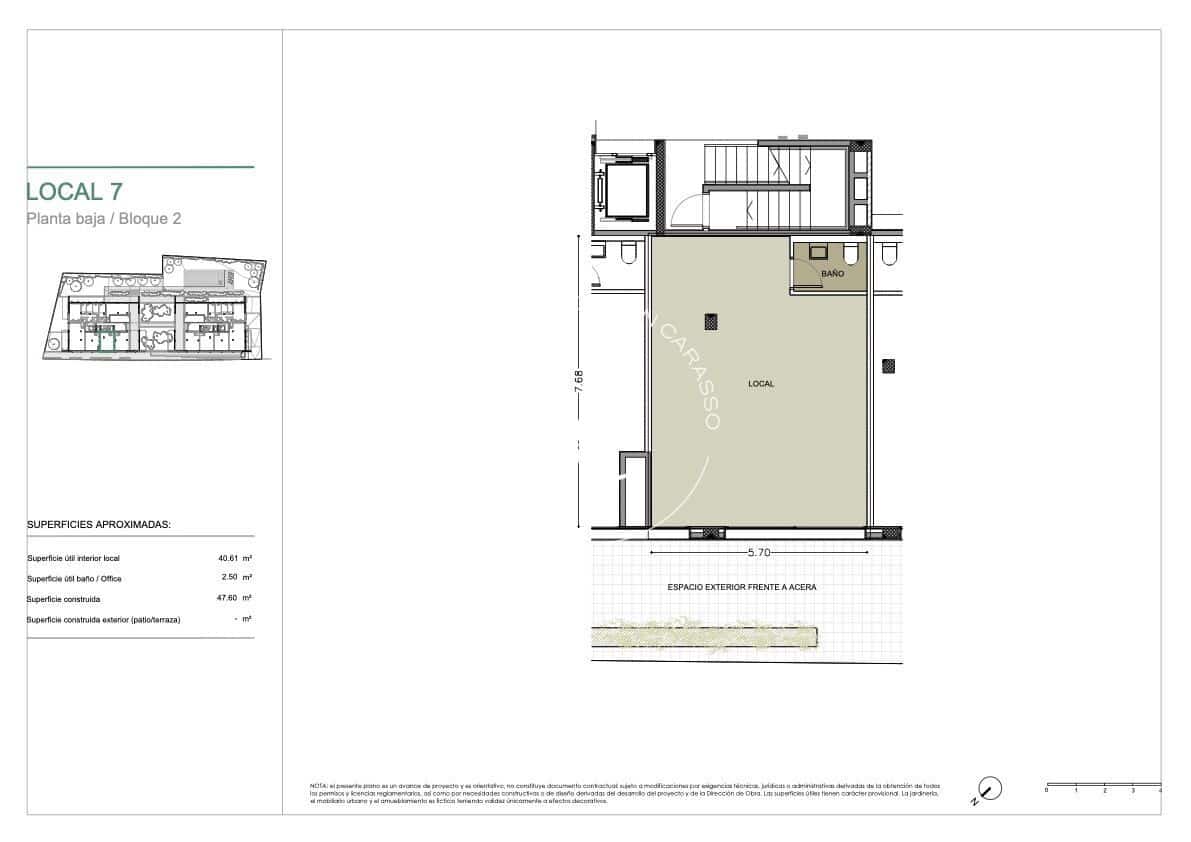 Kommersiell til leie i Sitges - € 1 198 (Ref: 9185606)