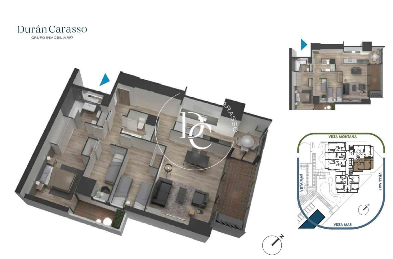 3 sypialnia Apartament na sprzedaż w Miasto Barcelona z basenem - 1 050 000 € (Ref: 9303705)
