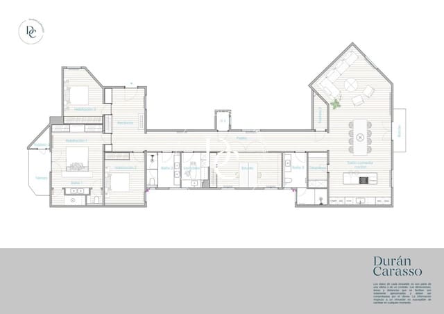 4 soveværelse Lejlighed til salg i La Dreta de L'Eixample, Barcelona by - € 1.985.000 (Ref: 9367741)