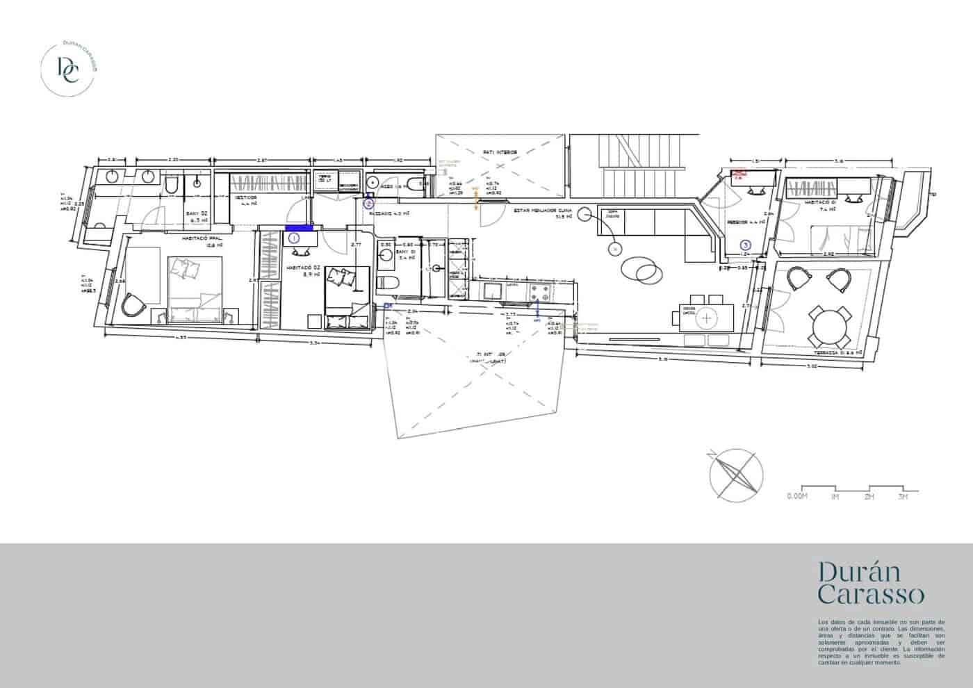 3 soverom Penthouse til salgs i Barcelona by - € 925 000 (Ref: 9372048)