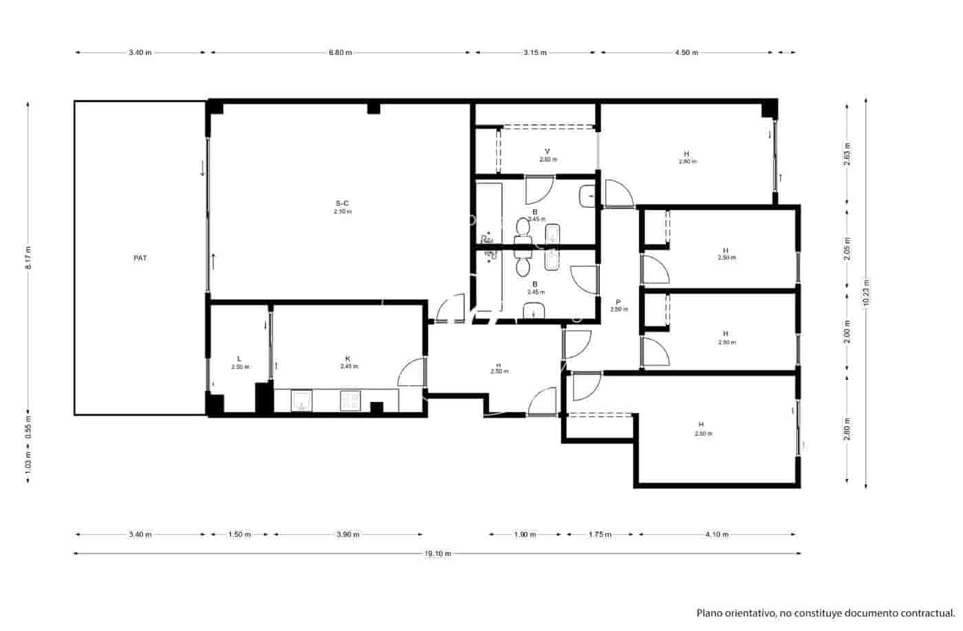 4 quarto Apartamento para venda em Sitges com piscina - 750 000 € (Ref: 9568969)