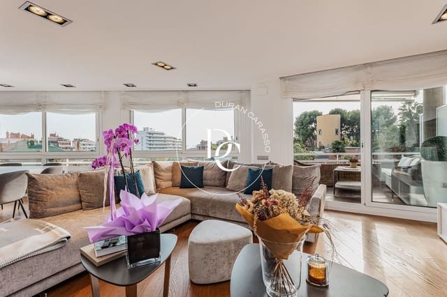 5 Zimmer Penthouse zu verkaufen in Sarrià, Barcelona Stadt mit Pool - 2.180.000 € (Ref: 9583041)