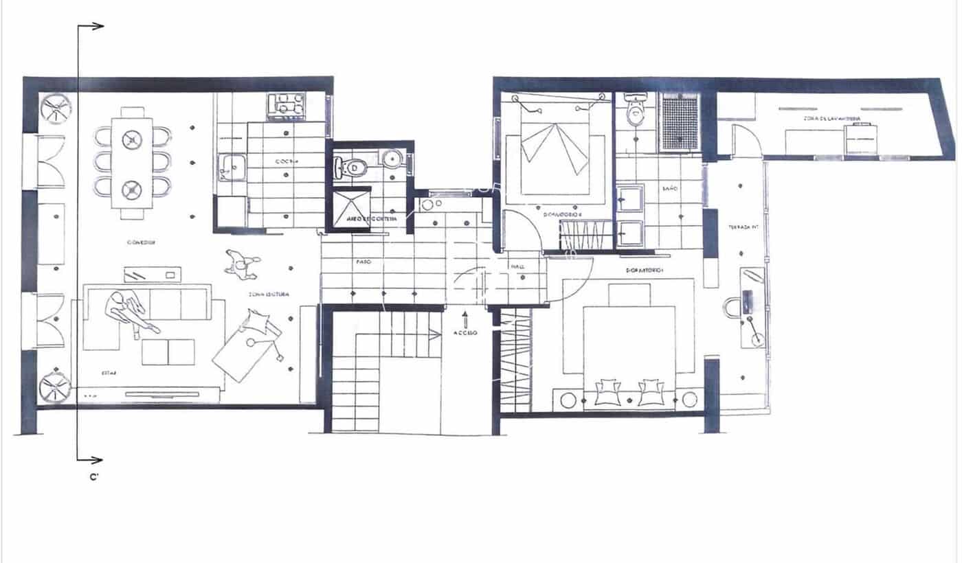 2 Zimmer Apartment zu verkaufen in Barcelona Stadt - 900.000 € (Ref: 9721841)