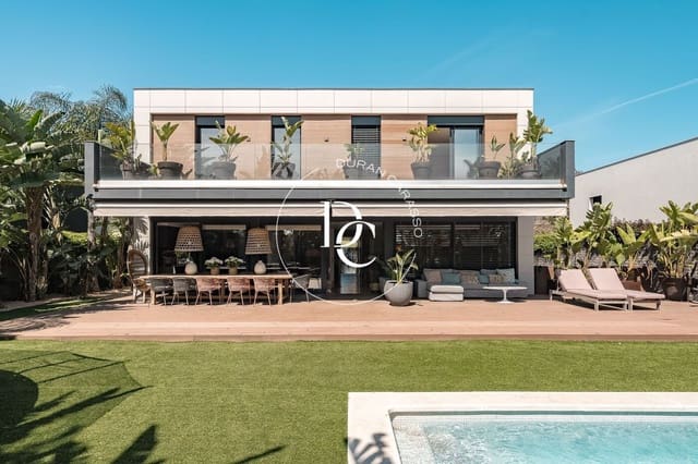 5 sypialnia Willa do wynajęcia w Sitges z basenem garażem - 12 000 € (Ref: 9820646)