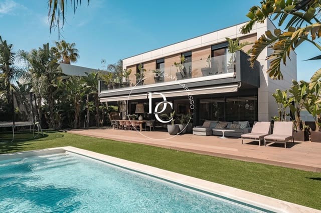 5 sypialnia Willa do wynajęcia w Sitges z basenem garażem - 12 000 € (Ref: 9820646)