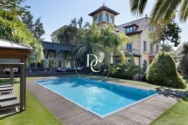 9 quarto Moradia para venda em Pedralbes, Barcelona cidade com piscina - 22 000 000 € (Ref: 9890529)