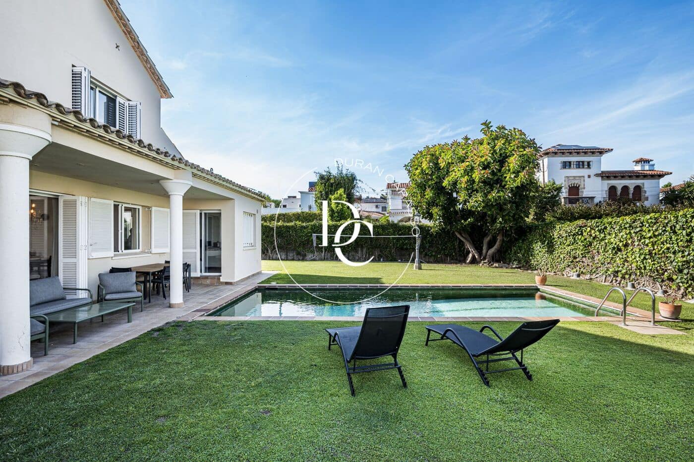 4 Zimmer Villa zu vermieten in Sitges mit Pool Garage - 6.000 € (Ref: 9890530)