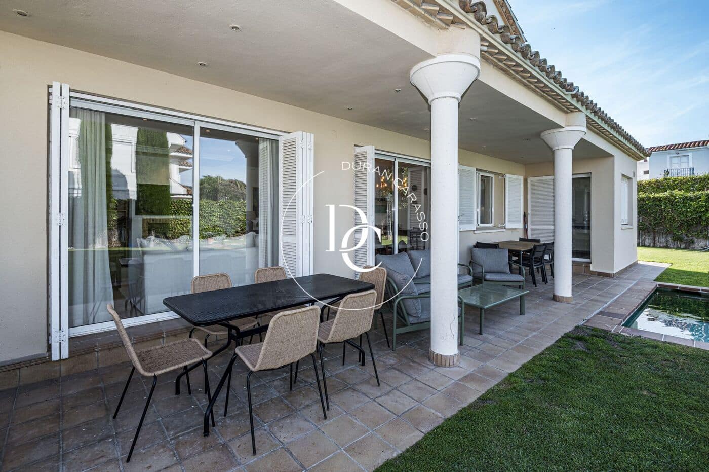 4 Zimmer Villa zu vermieten in Sitges mit Pool Garage - 6.000 € (Ref: 9890530)