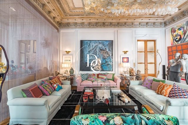 5 chambre Appartement à vendre à La Dreta de L'Eixample, Barcelone ville - 8 000 000 € (Ref: 9896877)