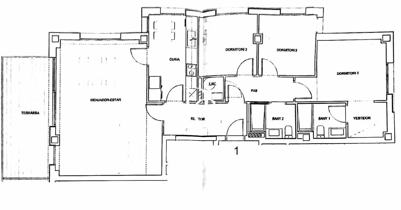 3 soveværelse Penthouse til salg i Sitges med swimmingpool - € 975.000 (Ref: 9907031)