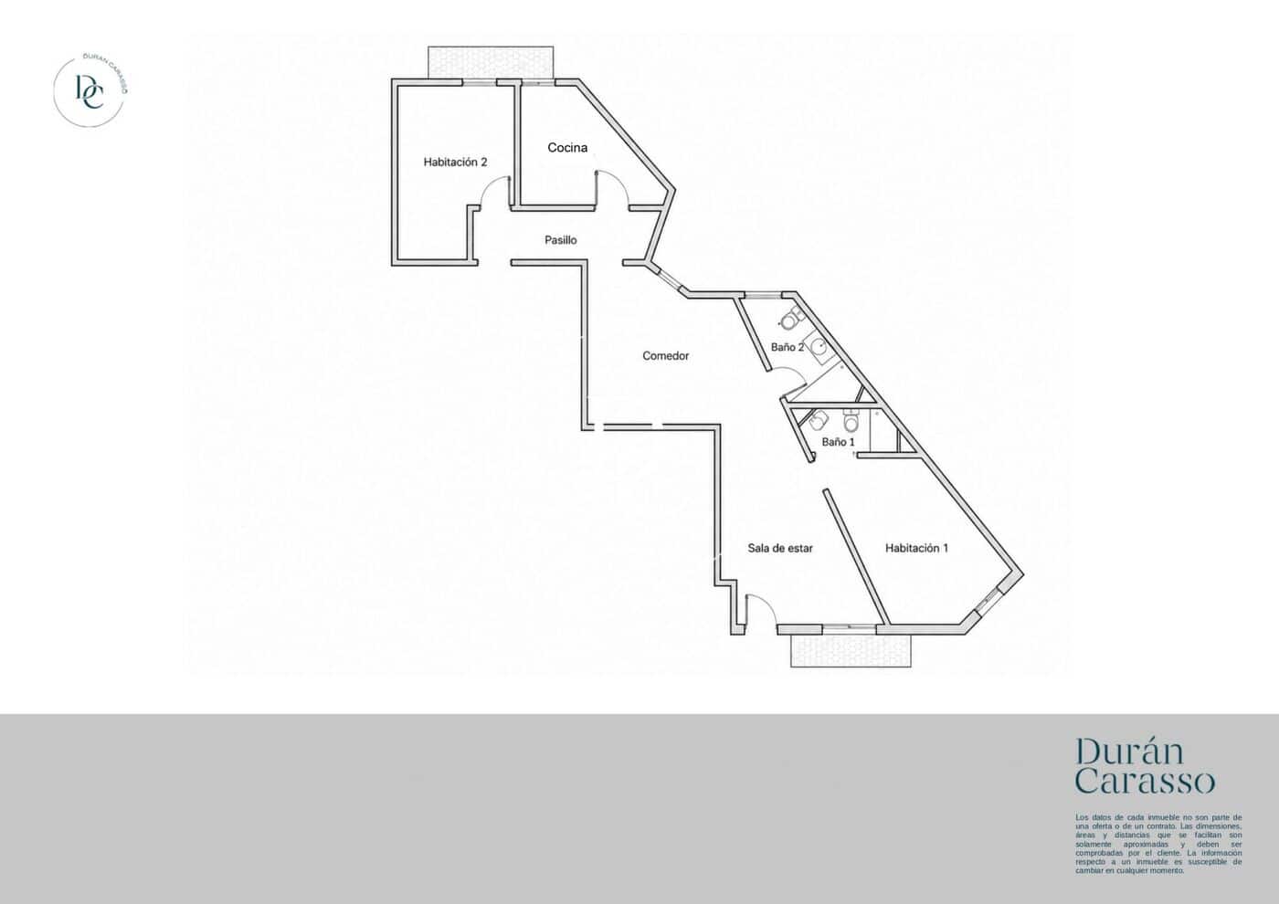 2 bedroom Apartment for sale in Barcelona city - € 650,000 (Ref: 9952737)