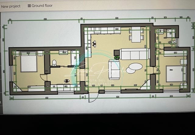 2 Zimmer Villa zu vermieten in Torrox Pueblo, Torrox mit Pool Garage - 1.200 € (Ref: 10132152)