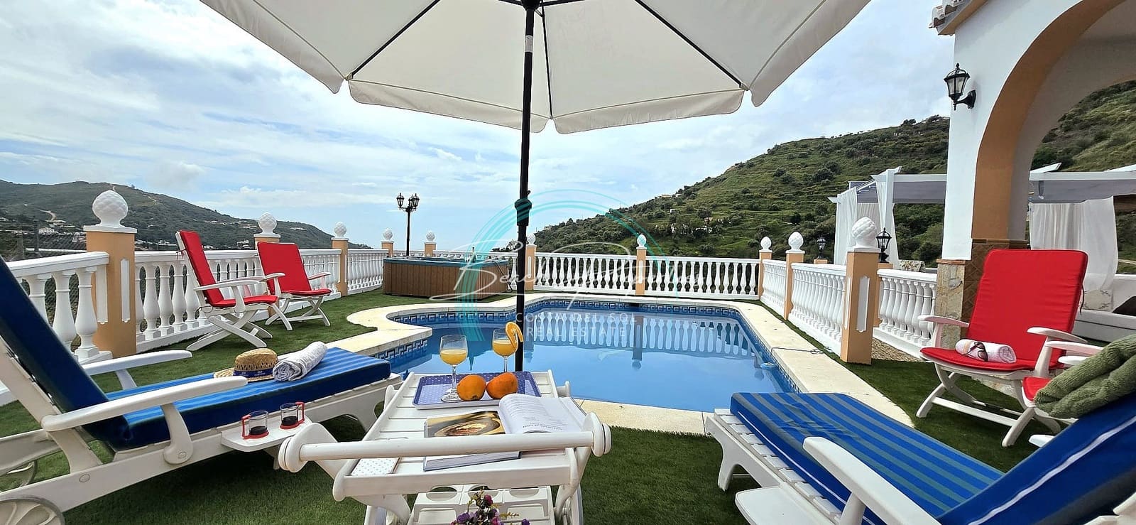 3 sypialnia Dom do wynajęcia w Torrox z basenem garażem - 1 700 € (Ref: 8933304)