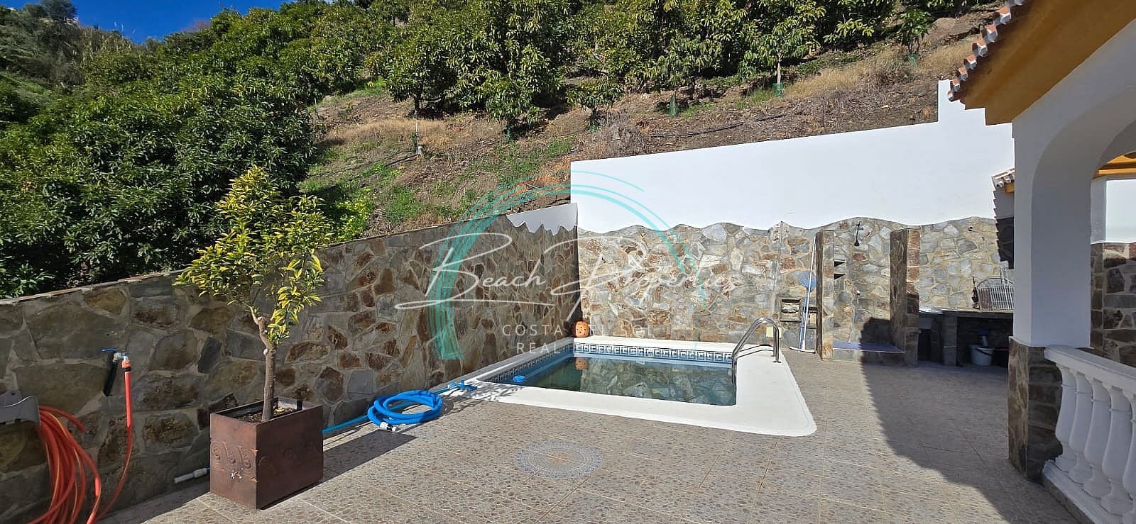 3 Zimmer Haus zu vermieten in Torrox-Costa mit Pool Garage - 1.500 € (Ref: 9460858)