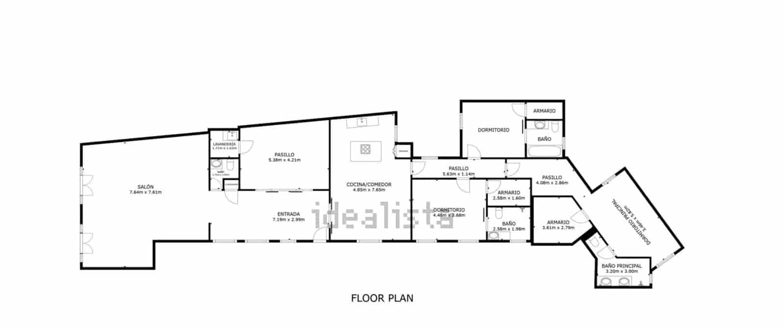 3 camera da letto Appartamento in vendita in Madrid citta - 2.998.000 € (Rif: 9330992)