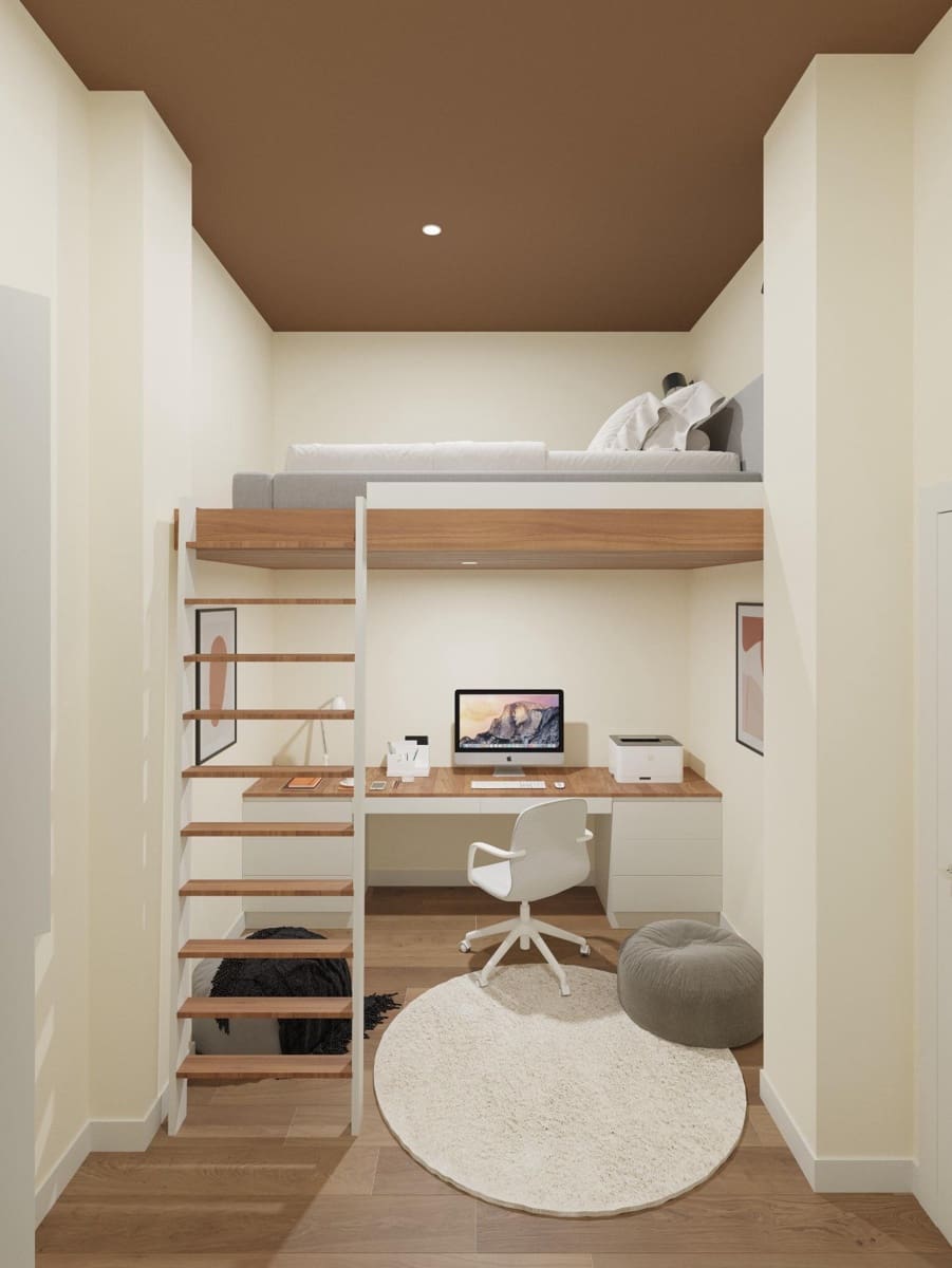 Appartement de 1 chambre à louer à Alicante ville - 850 € (Ref: 10047404)