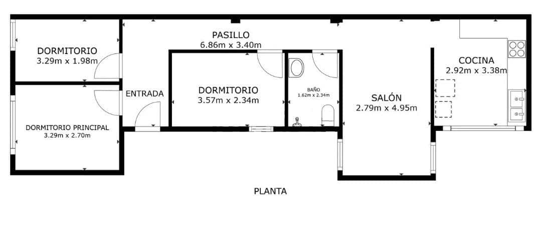 3 soveværelse Lejlighed til salg i Alicante by - € 150.000 (Ref: 8894843)