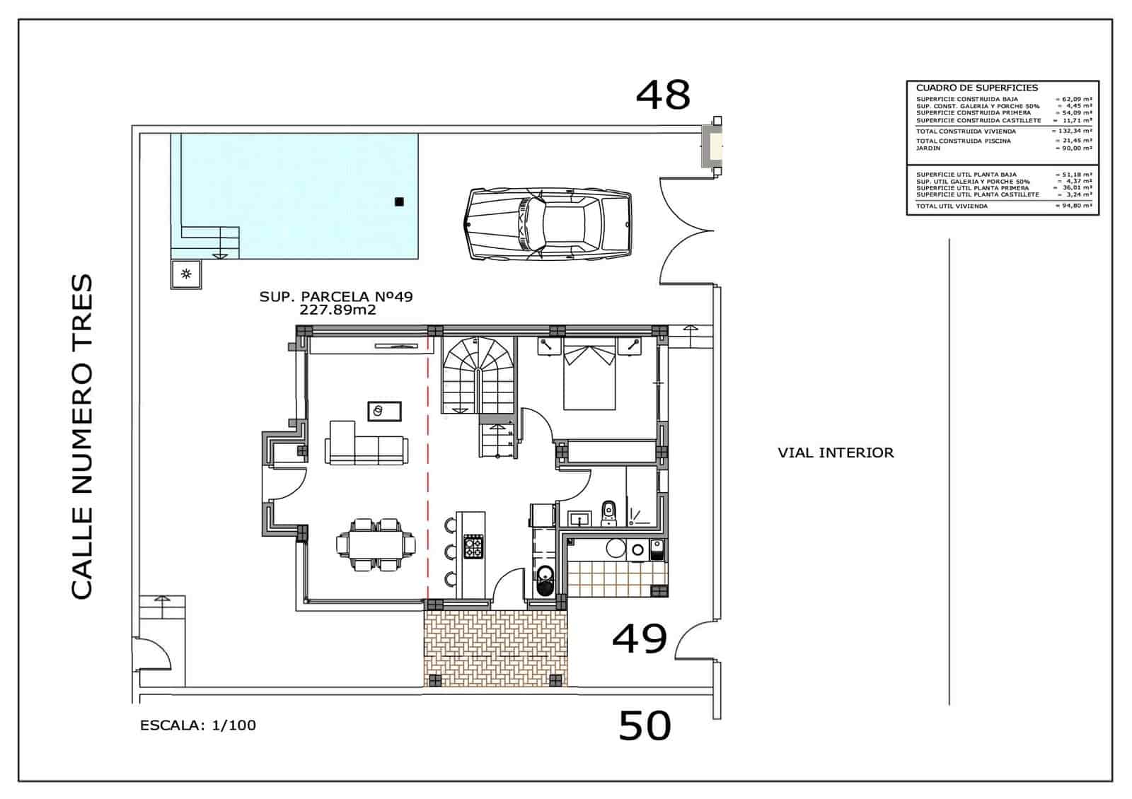 3 camera da letto Villa in vendita in Ciudad Quesada con piscina - 650.000 € (Rif: 9226527)