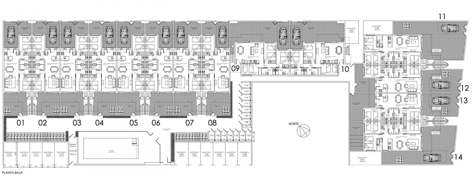 Bungalow de 3 habitaciones en Pilar de la Horadada en venta con piscina - 370.000 € (Ref: 9226535)